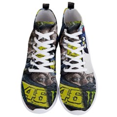 Download (1) D6436be9-f3fc-41be-942a-ec353be62fb5 Download (2) Vr46 Wallpaper By Reachparmeet - Download On Zedge?   1f7a Men s Lightweight High Top Sneakers by AESTHETIC1