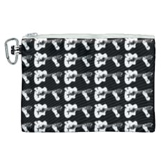 Guitar Player Noir Graphic Canvas Cosmetic Bag (xl) by dflcprintsclothing