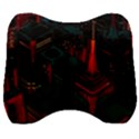A Dark City Vector Velour Head Support Cushion View1