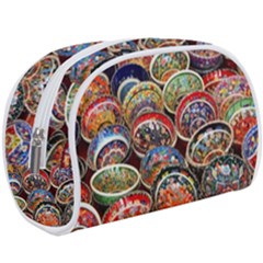 Art Background Bowl Ceramic Color Make Up Case (large) by Proyonanggan