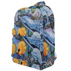 Colorful Aquatic Life Wall Mural Classic Backpack by Proyonanggan