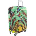 Monkey Tiger Bird Parrot Forest Jungle Style Luggage Cover (Large) View2