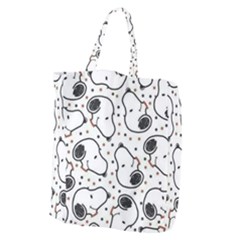 Dog Pattern Giant Grocery Tote by Bangk1t