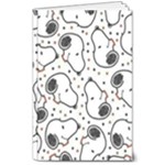 Dog Pattern 8  x 10  Softcover Notebook