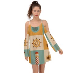 Nautical Elements Collection Boho Dress by Bangk1t
