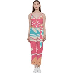 Vector Art At Vecteezy Aesthetic Abstract V-neck Camisole Jumpsuit by Amaryn4rt
