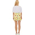 Seamless Background Honey Bee Mini Front Wrap Skirt View4