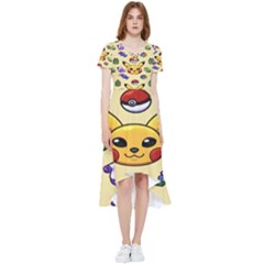 Pikachu High Low Boho Dress by artworkshop