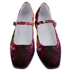 Pink Flower Women s Mary Jane Shoes by artworkshop