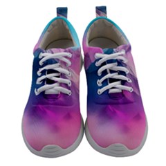 Landscape Mountain Colorful Nature Women Athletic Shoes by Ravend