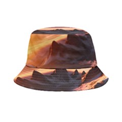 Landscape Mountains Nature Bucket Hat