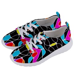 Mazipoodles Neuro Art - Rainbow 1a Women s Lightweight Sports Shoes by Mazipoodles