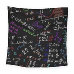 Mathematics  Physics Maths Math Pattern Square Tapestry (large) by Grandong