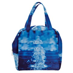 Water Blue Wallpaper Boxy Hand Bag