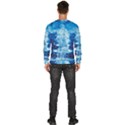 Water Blue Wallpaper Men s Fleece Sweatshirt View4