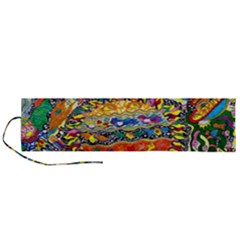 Supersonic Sunblast Roll Up Canvas Pencil Holder (l) by chellerayartisans