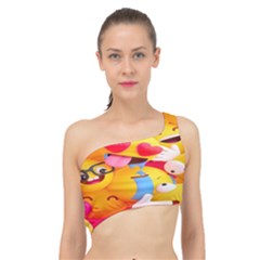 Wallpaper Emoji Spliced Up Bikini Top  by artworkshop
