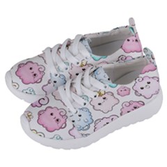 Cute-doodle-cartoon-seamless-pattern Kids  Lightweight Sports Shoes by pakminggu
