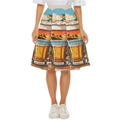 Beach Summer Drink Classic Short Skirt by uniart180623