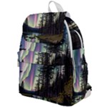 Northern Lights Aurora Borealis Top Flap Backpack