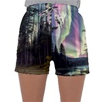 Northern Lights Aurora Borealis Sleepwear Shorts