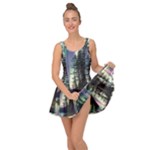 Northern Lights Aurora Borealis Inside Out Casual Dress
