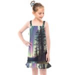 Northern Lights Aurora Borealis Kids  Overall Dress