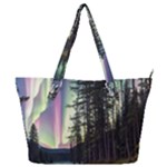 Northern Lights Aurora Borealis Full Print Shoulder Bag