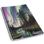 Northern Lights Aurora Borealis 5.5  x 8.5  Notebook