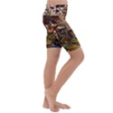 House Mushrooms Kids  Lightweight Velour Cropped Yoga Leggings View3