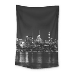 New York Skyline Small Tapestry by Bedest