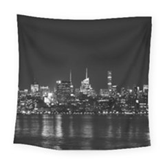 New York Skyline Square Tapestry (large) by Bedest