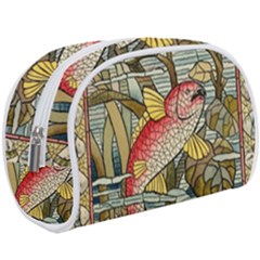 Fish Underwater Cubism Mosaic Make Up Case (large) by Bedest