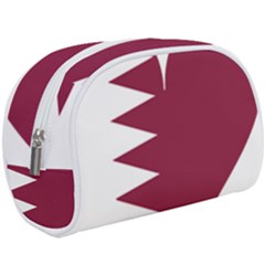 Heart-love-flag-qatar Make Up Case (large) by Bedest