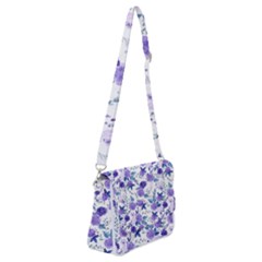 Violet-01 Shoulder Bag With Back Zipper by nateshop