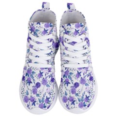 Violet-01 Women s Lightweight High Top Sneakers by nateshop