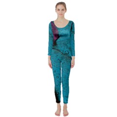Plumage Long Sleeve Catsuit by nateshop