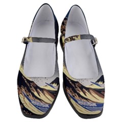 The Great Wave Off Kanagawa Japan Japanese Waves Women s Mary Jane Shoes by pakminggu