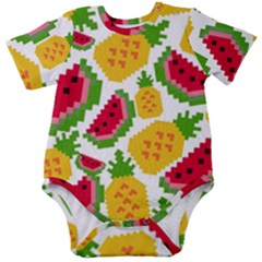 Watermelon -12 Baby Short Sleeve Bodysuit by nateshop