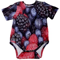Berries-01 Baby Short Sleeve Bodysuit by nateshop