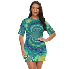 Fractal Just Threw It On Dress by nateshop
