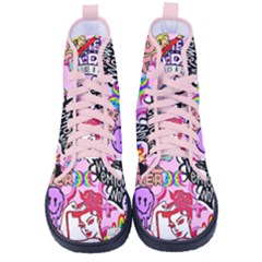 0c1dcc63-6448-45f3-ad08-61b031aa88a4 Women s High-top Canvas Sneakers