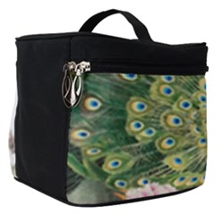 Peafowl Peacock Feather-beautiful Make Up Travel Bag (small) by Cowasu