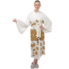 Kue Jahe Sukabumi Maxi Velvet Kimono by imanmulyana