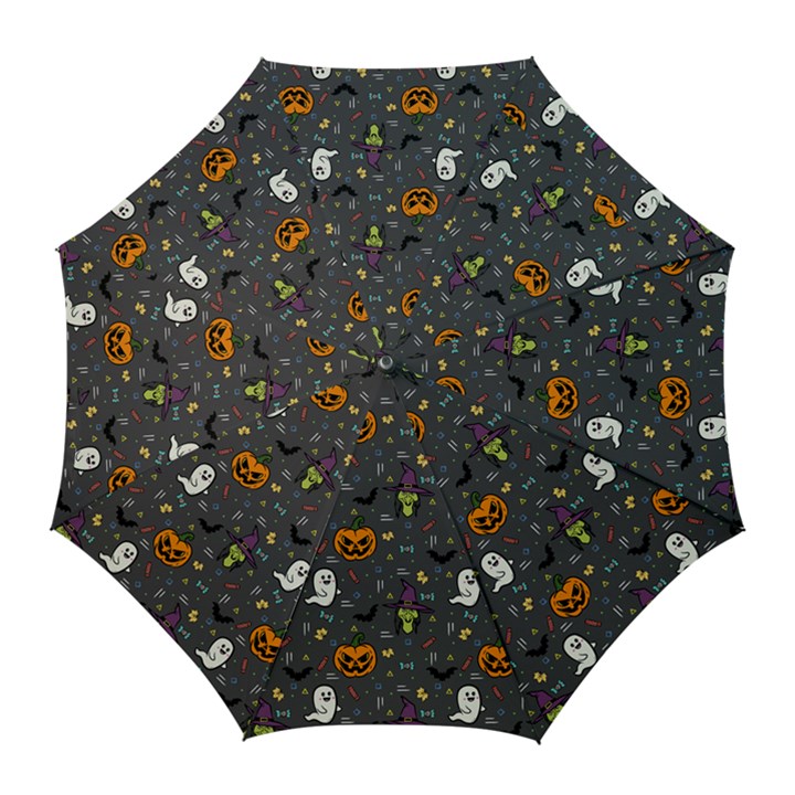 Halloween Pattern Bat Golf Umbrellas