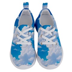 Sky Clouds Blue Cartoon Animated Running Shoes