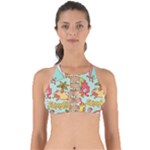 Summer Up Cute Doodle Perfectly Cut Out Bikini Top