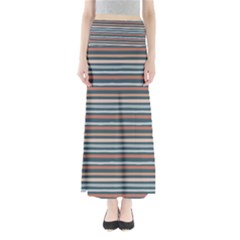 Stripes Full Length Maxi Skirt by zappwaits