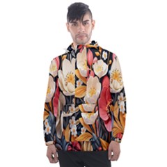 Ai-generated Men s Front Pocket Pullover Windbreaker by nateshop