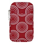 Background-red Waist Pouch (Large)